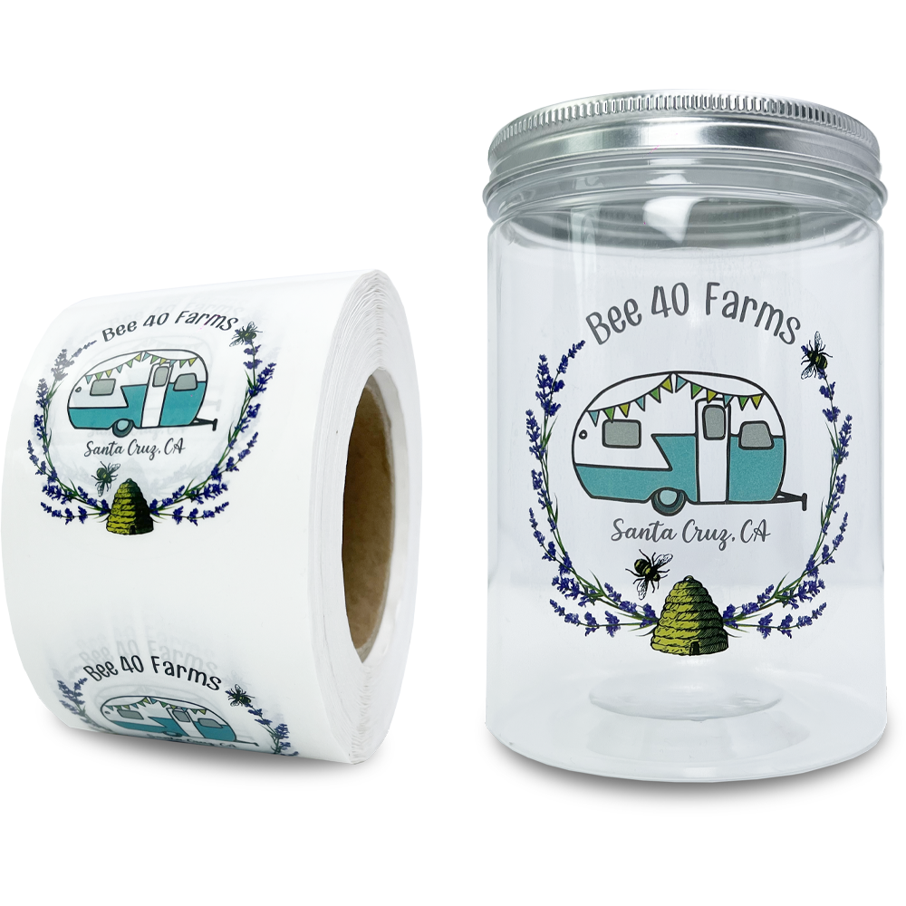 Clear Roll Labels (Ultra Clear) Unik Portrait