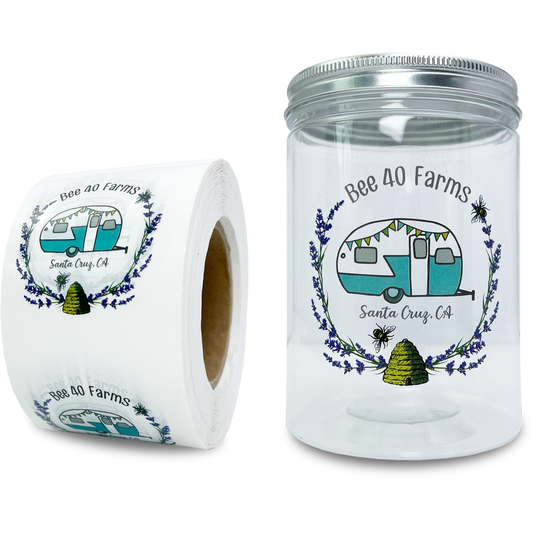 Clear Roll Labels (Ultra Clear)