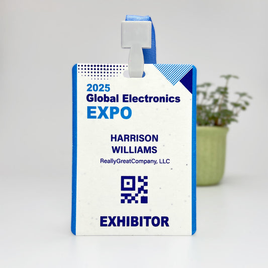 Event Badges - Plantable Seed Paper