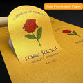Art Paper Sheet Labels