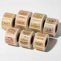 Kraft Roll Labels