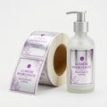Silver Foil Roll Labels