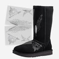 Magic Transfer Stickers For UGG Boots - Feather