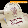 Art Paper Sheet Labels