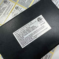 Silver Foil Sheet Labels