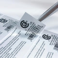 Silver Foil Sheet Labels