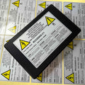 Silver Foil Sheet Labels
