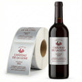 Silver Foil Roll Labels