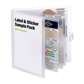 Label & Sticker Sample Book | See Materials, Finishes & Print Quality
