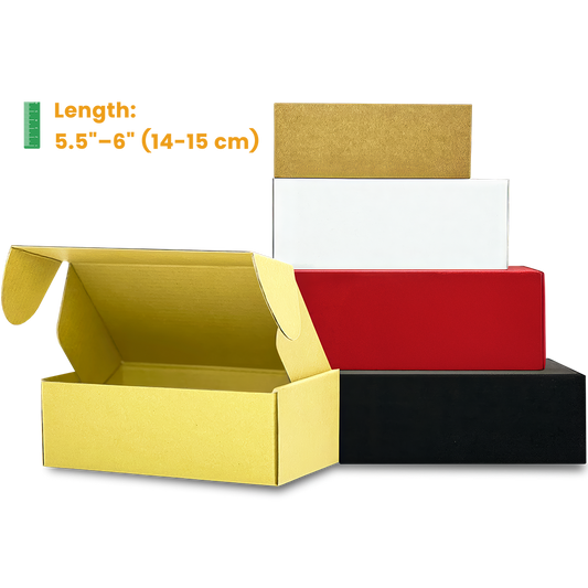 Ultra Rigid 3-Layer Mailer Boxes (Length: 5.5"–6")