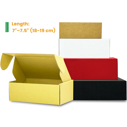 Ultra Rigid 3-Layer Mailer Boxes (Length: 7"–7.5")