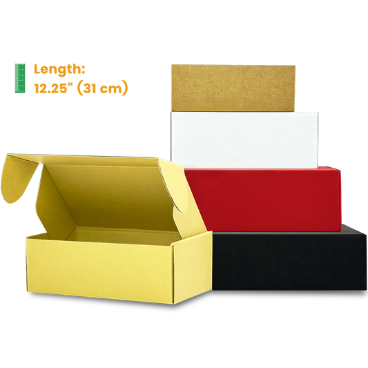 Ultra Rigid 3-Layer Mailer Boxes (Length: 12.25")
